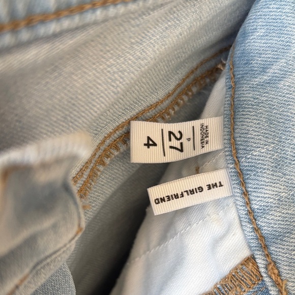 LOFT Light Wash Straight Leg Girlfriend Jeans - Picture 8 of 10